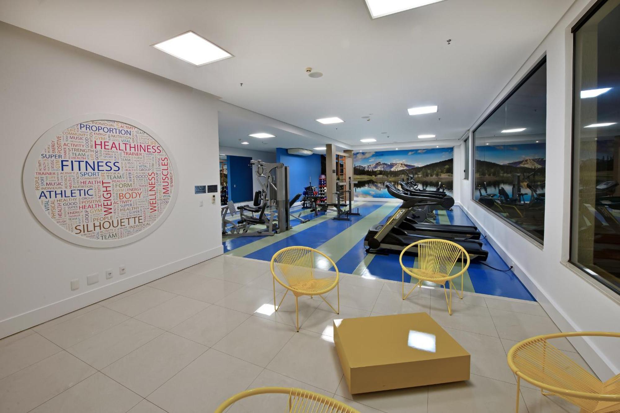 Hotel Mont Blanc Premium Ribeirão Preto Exterior foto The gym at the Embassy of the United States in Lima, Peru